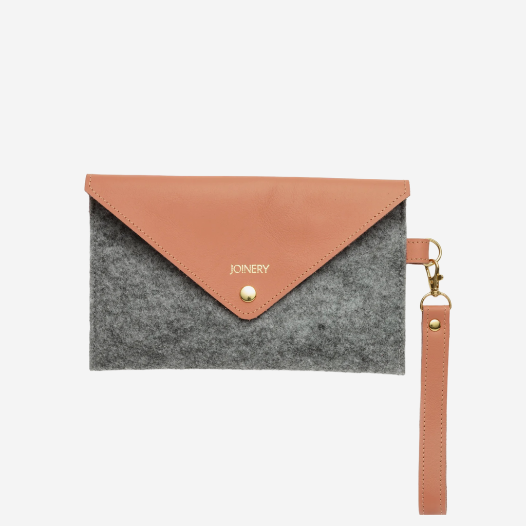 Wallet Pouch - Leather + Felt
