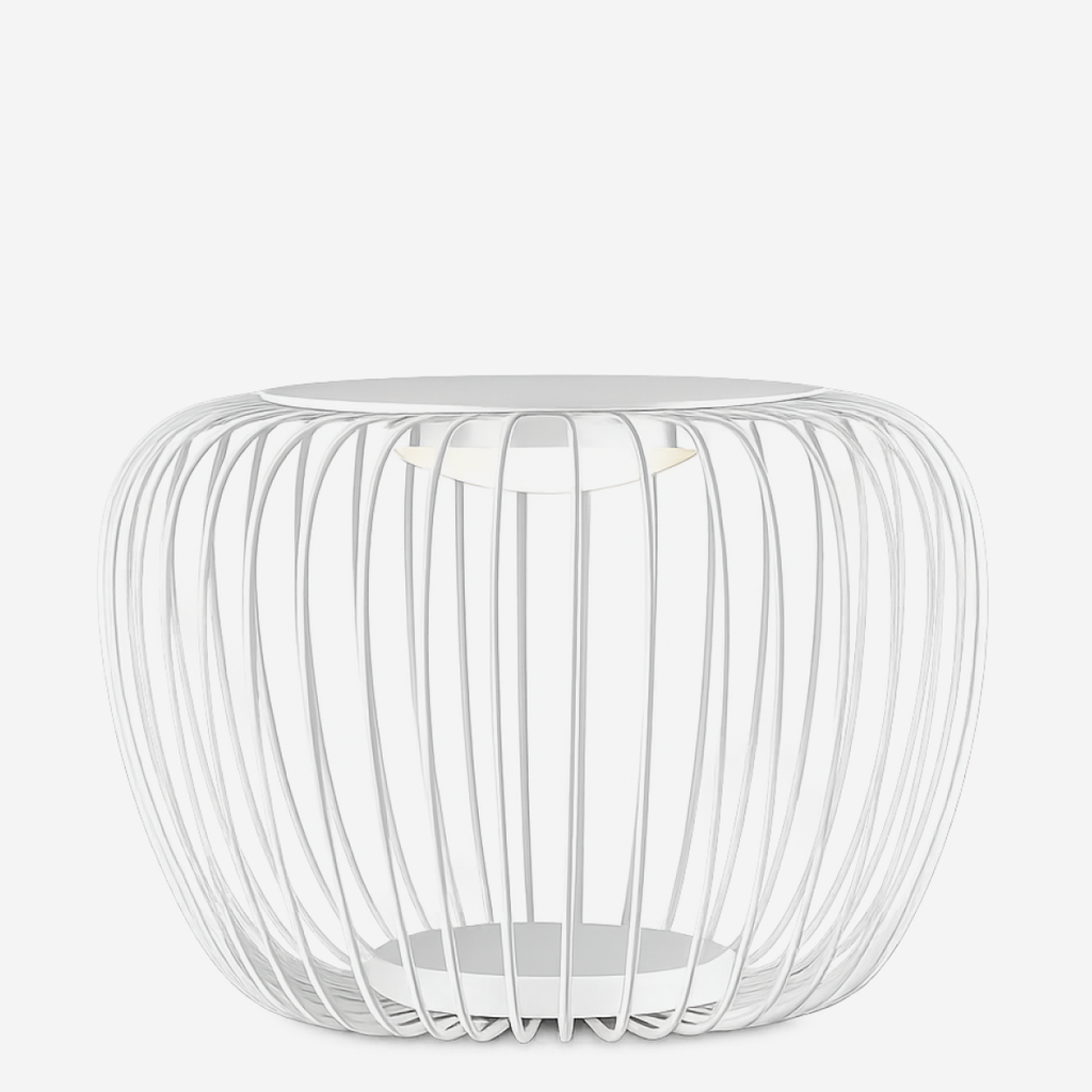 Small Apple Floor Lamp - White