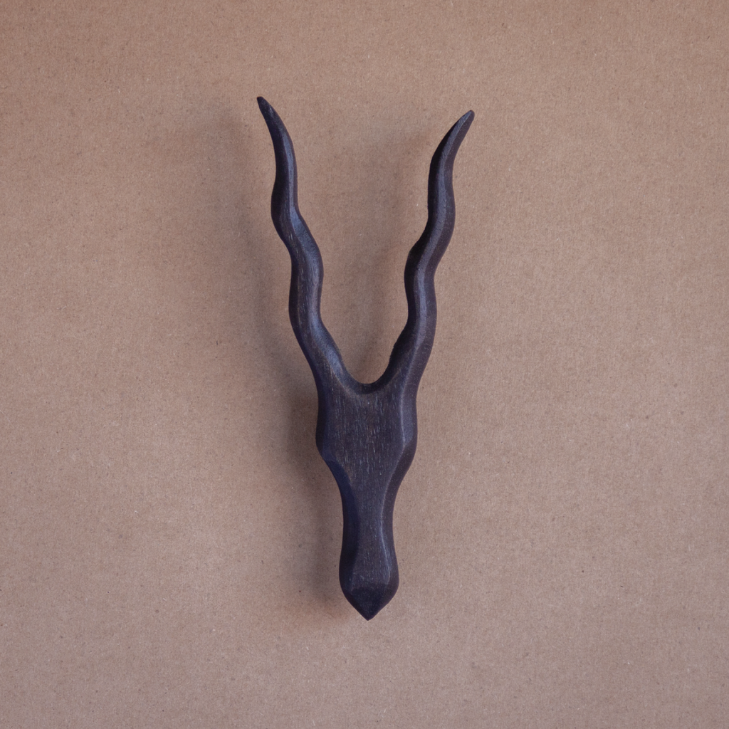 Kudu Wall Hook - Black