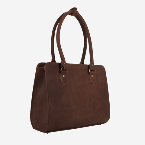 Duchess Work Bag - Mahogany