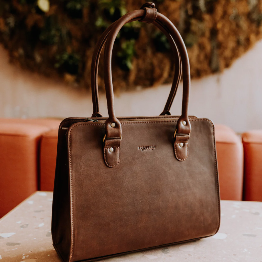 Duchess Work Bag - Mahogany