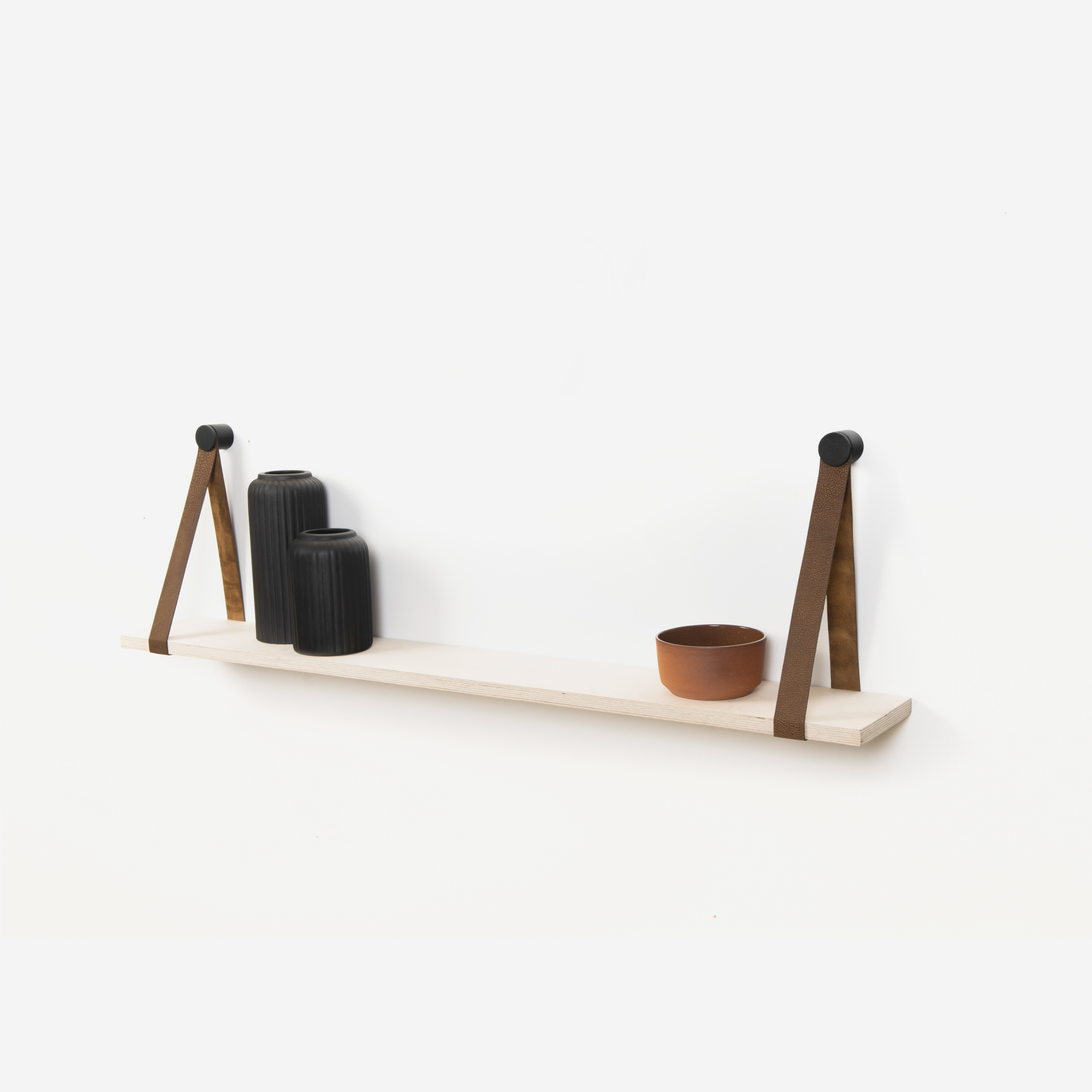 Leather Strap-It Shelf