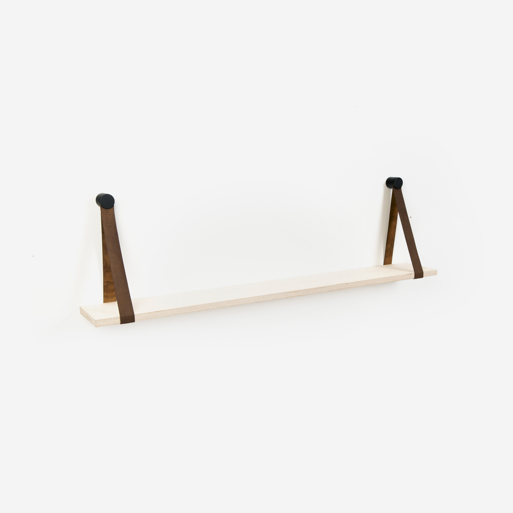 Leather Strap-It Shelf