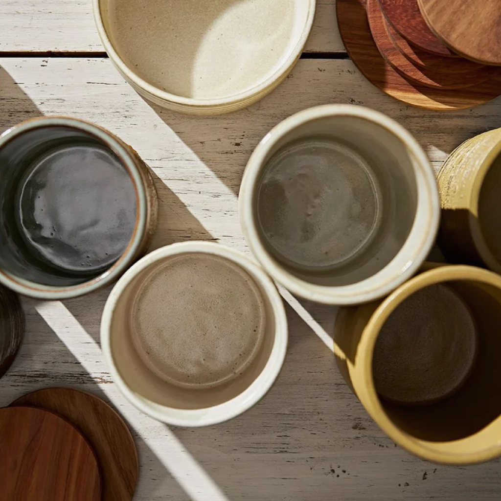 Dry Goods Jar & Lid / Low - Sea Green