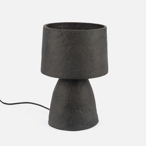 Lubombo Table Lamp - Charcoal