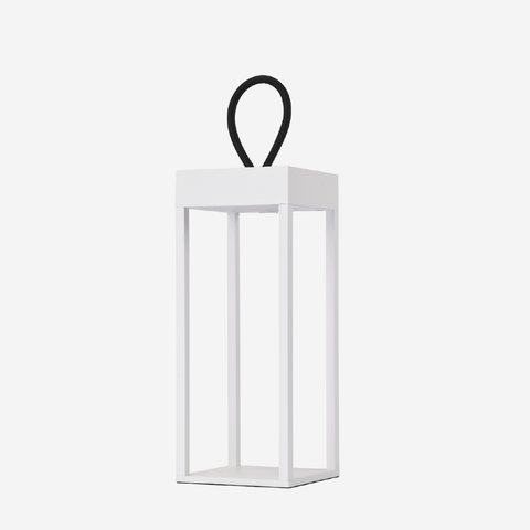 Lumina Outdoor Rechargeable Lantern - White