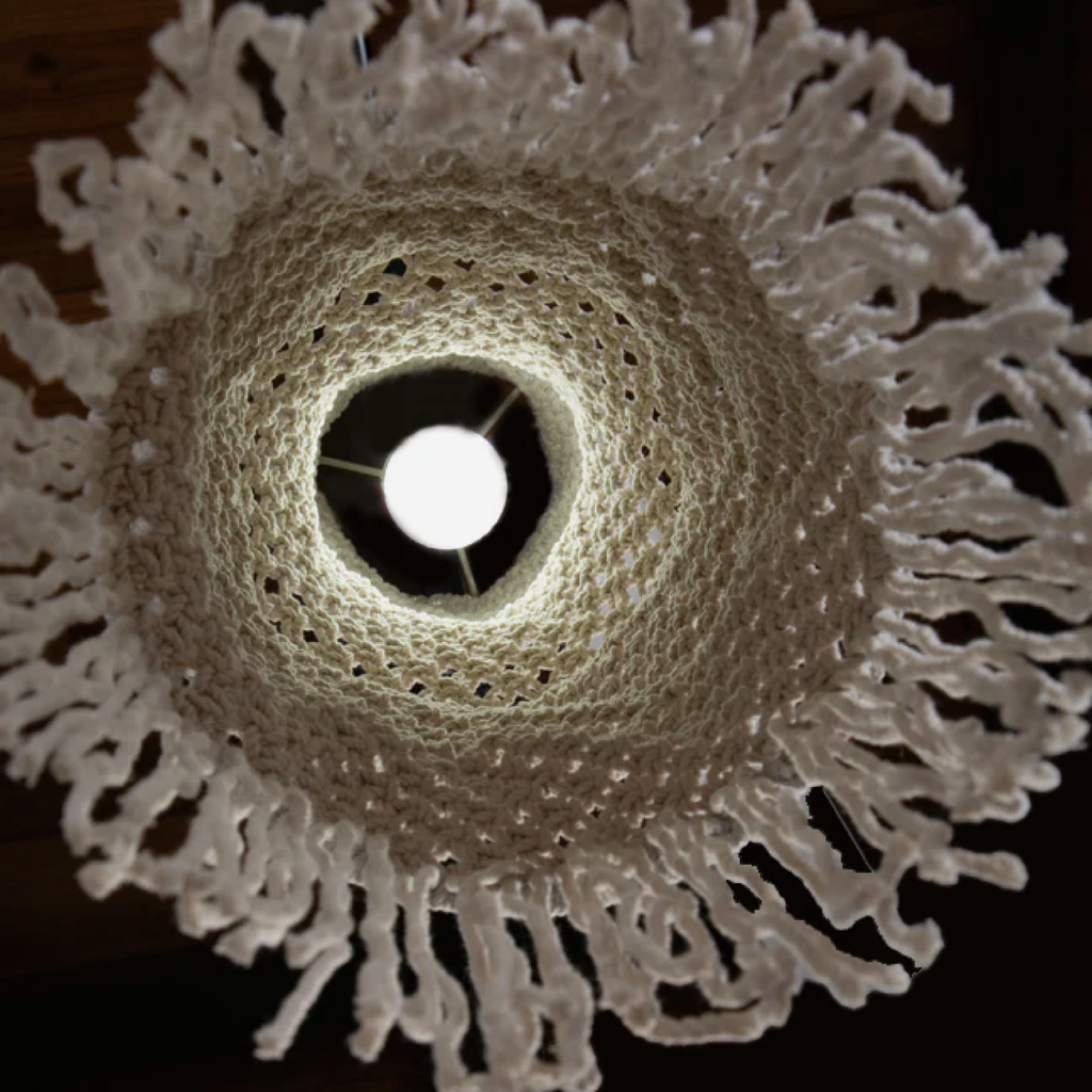 Macrame Lampshade - Natural