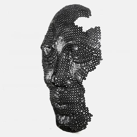 Mask Sculpture Wither - Jumbo | Black
