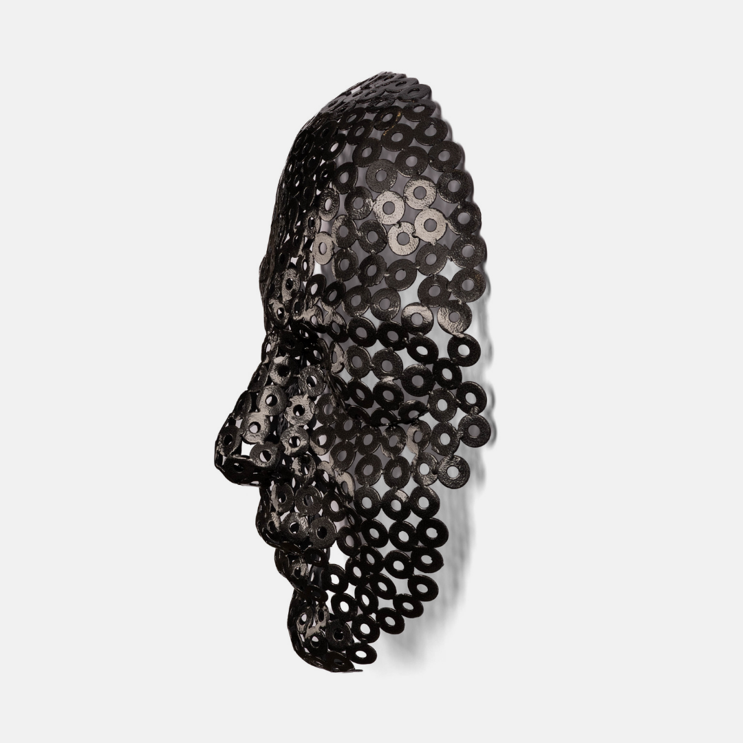 Mask Sculpture Anonymity - Medium | Black