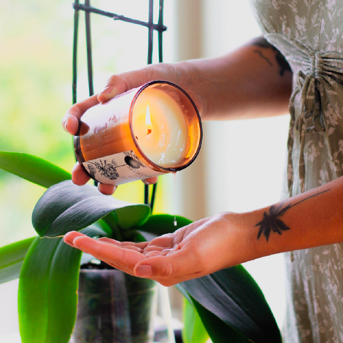 Massage Candle - Bergamot & Frangipani