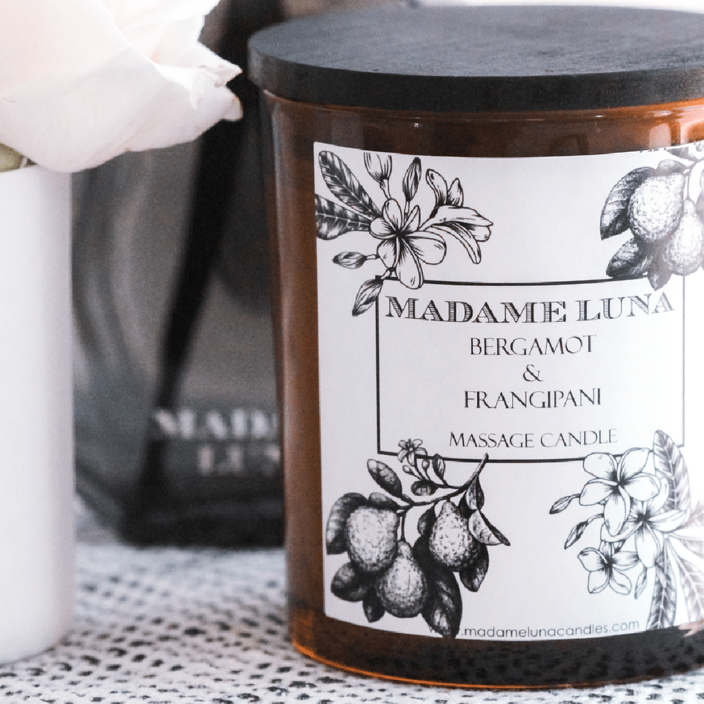 Massage Candle - Bergamot & Frangipani