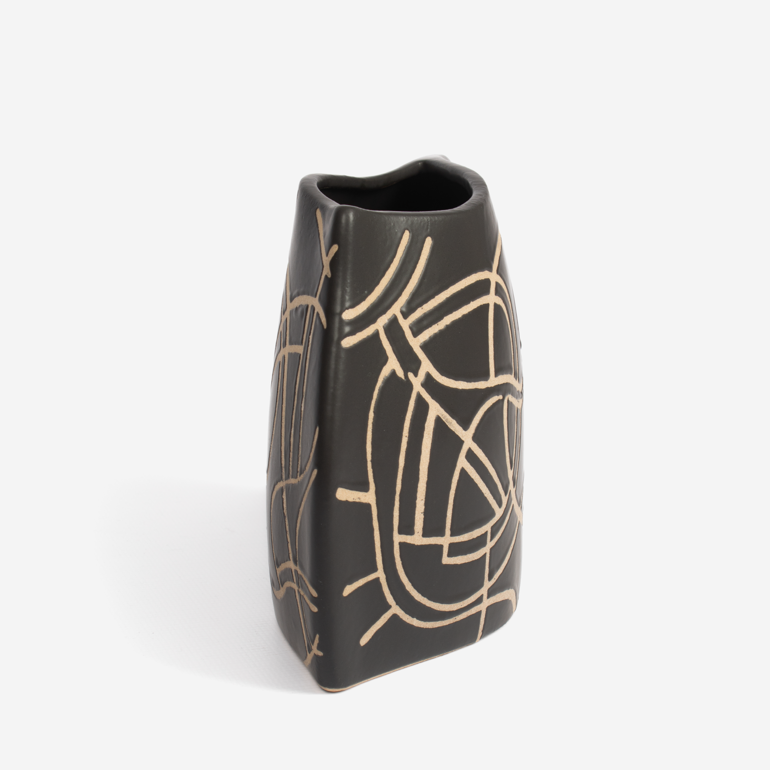 Midnight Labyrinth Vase