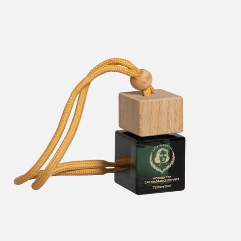 Mini Car Fragrance Wood Diffuser - Oud