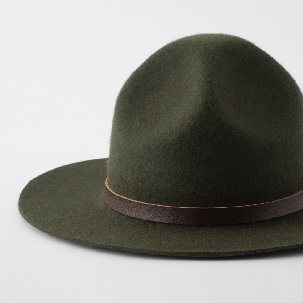 Mountie Traditional Hat - Olive