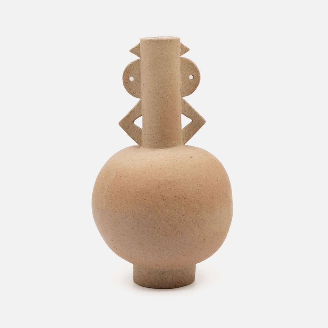 Trio Totem Vase - Natural