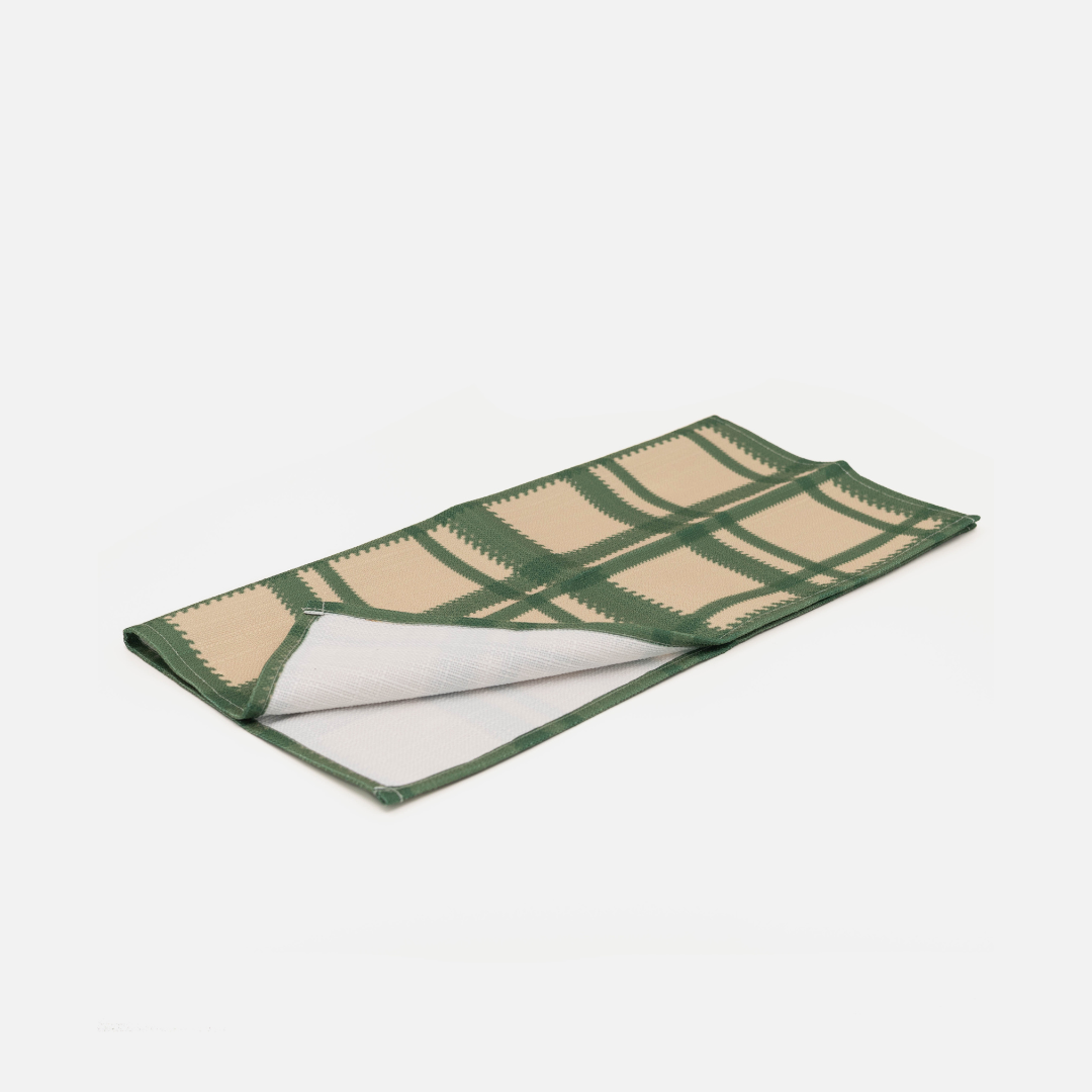 Napkins Set Of 4 - Green Plaid
