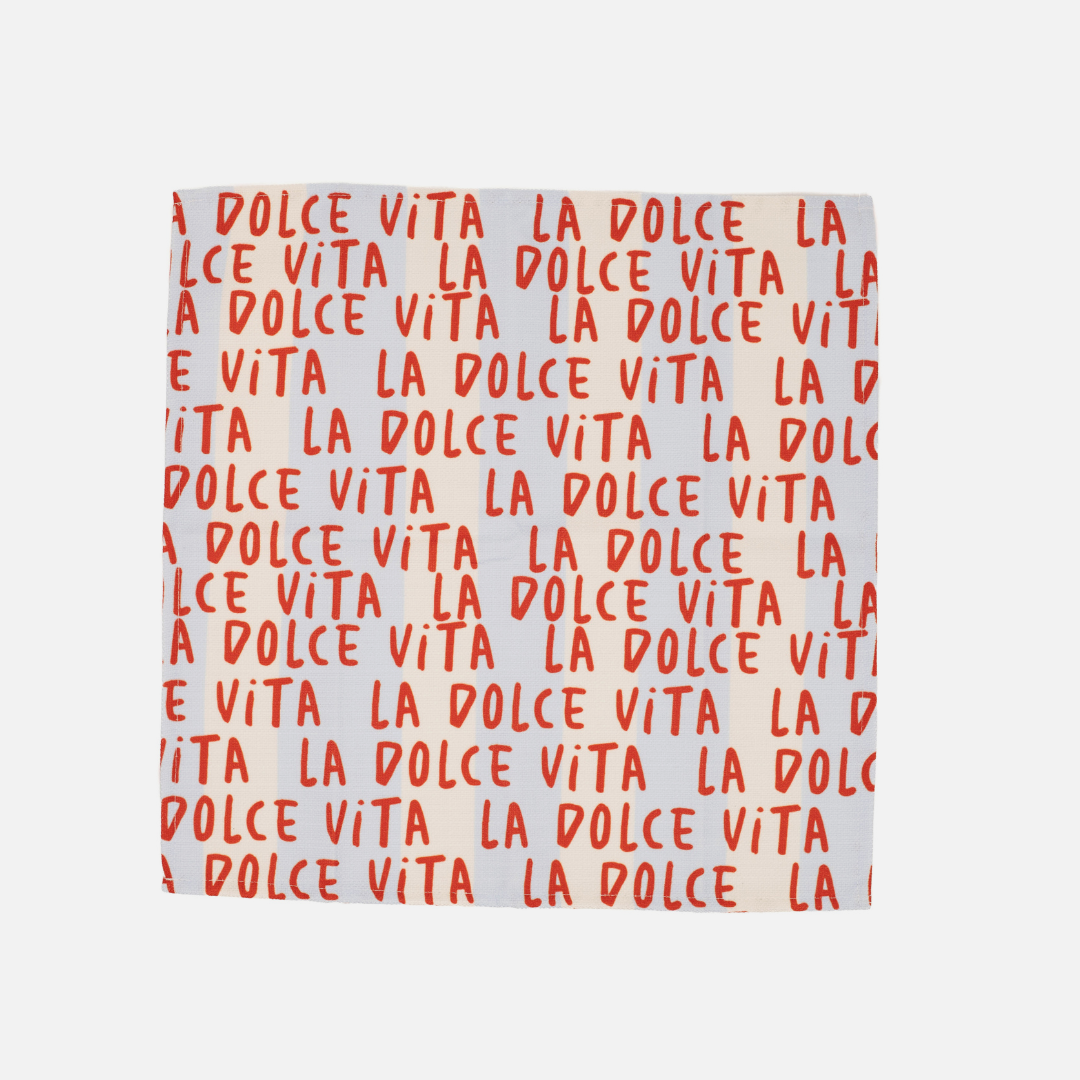 Napkins Set Of 4 - La Dolce Vita