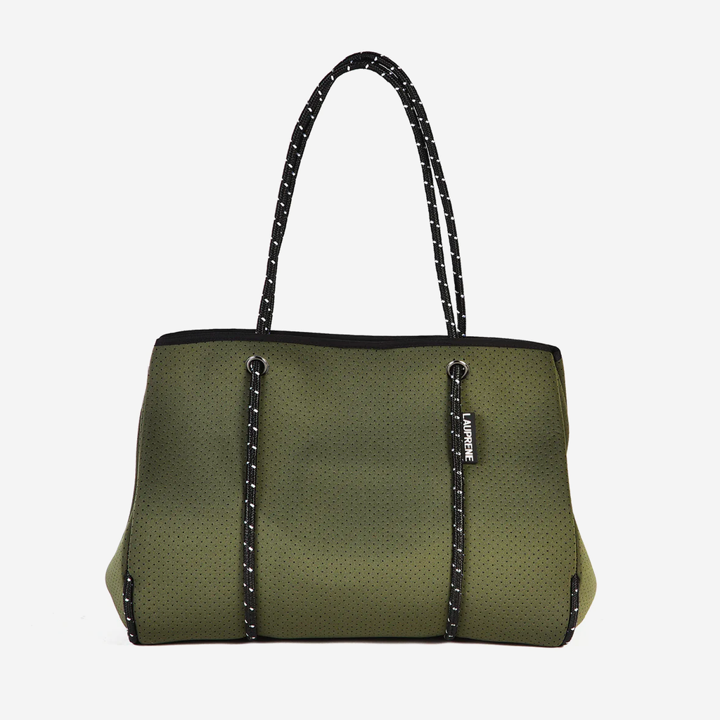 Neoprene Tote Bag - Khaki