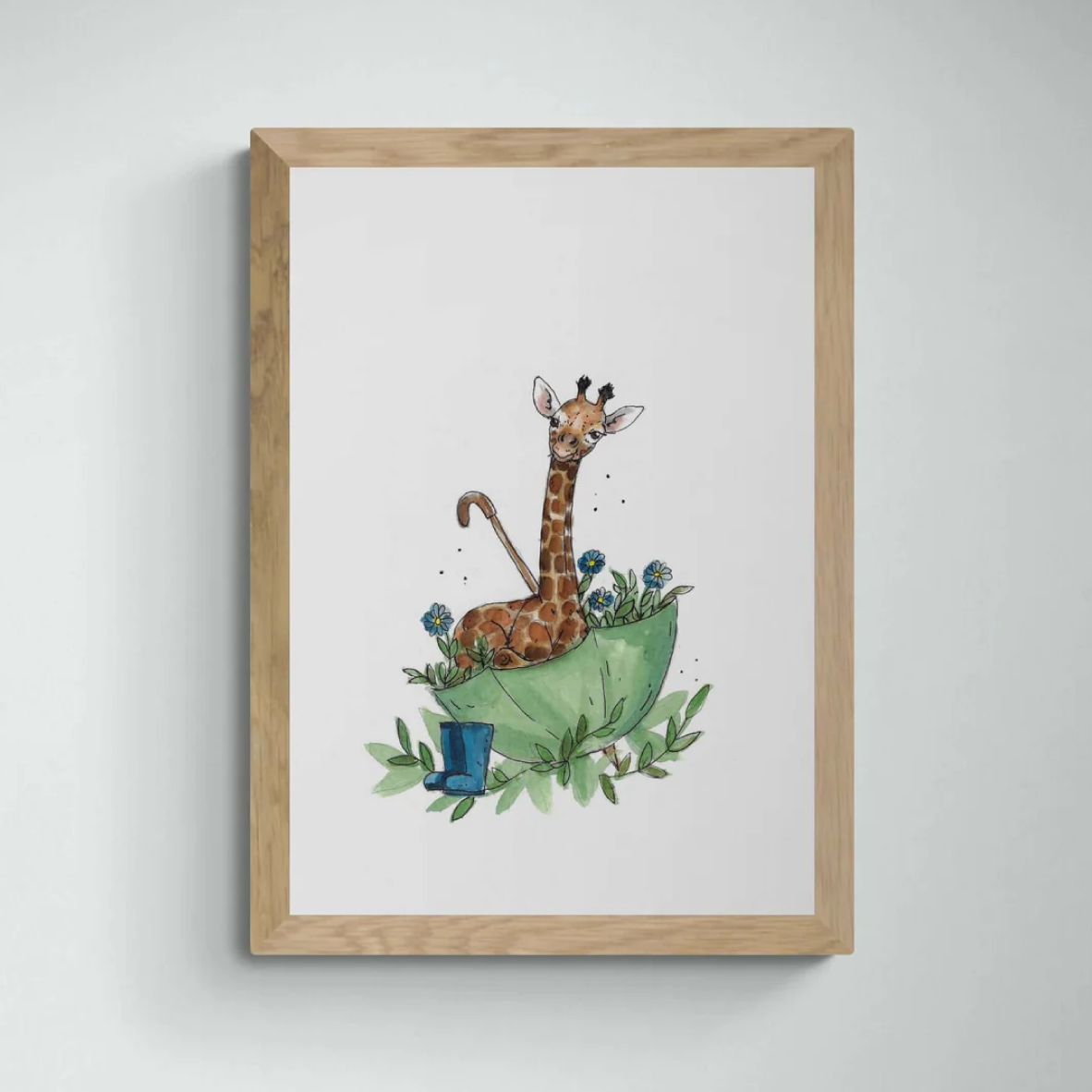 Art Poster A3 - Baby Room Set Sage 2