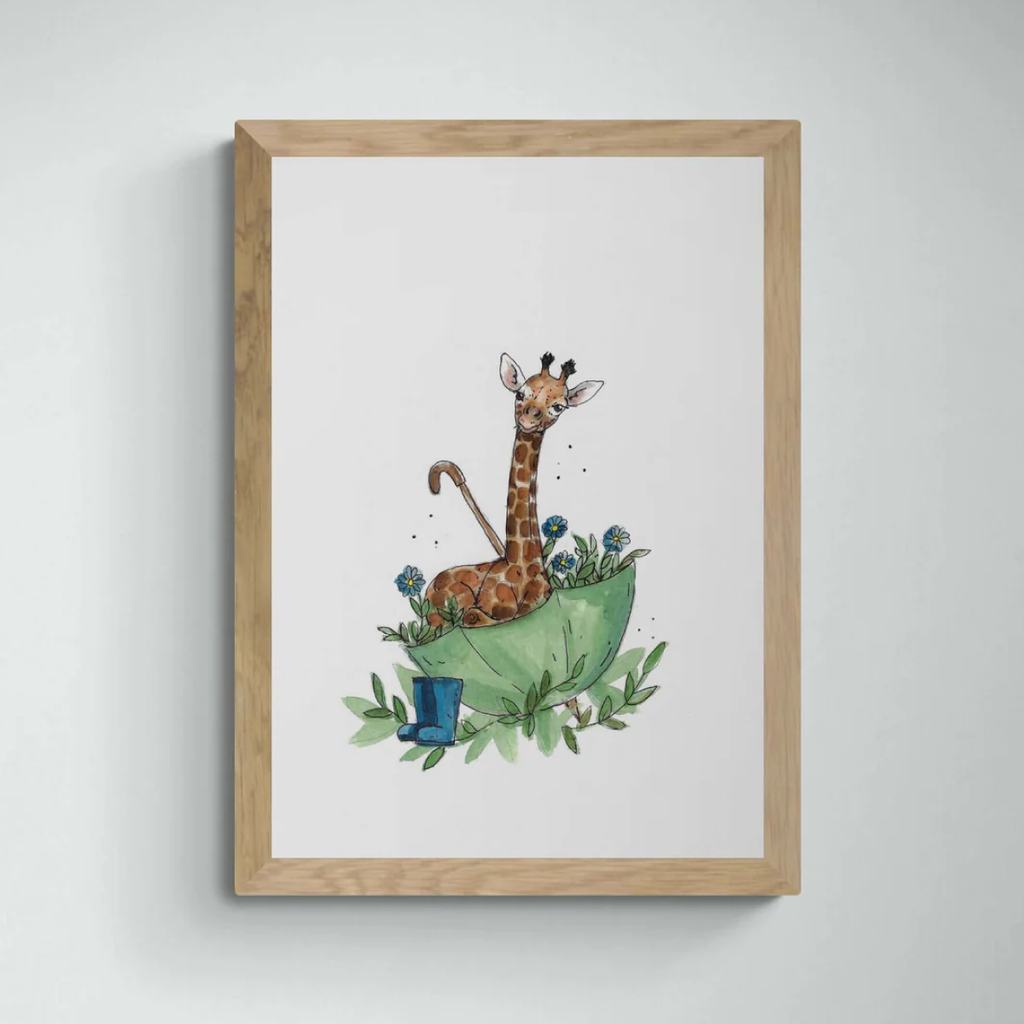 Art Poster A3 - Baby Room Set Sage 2