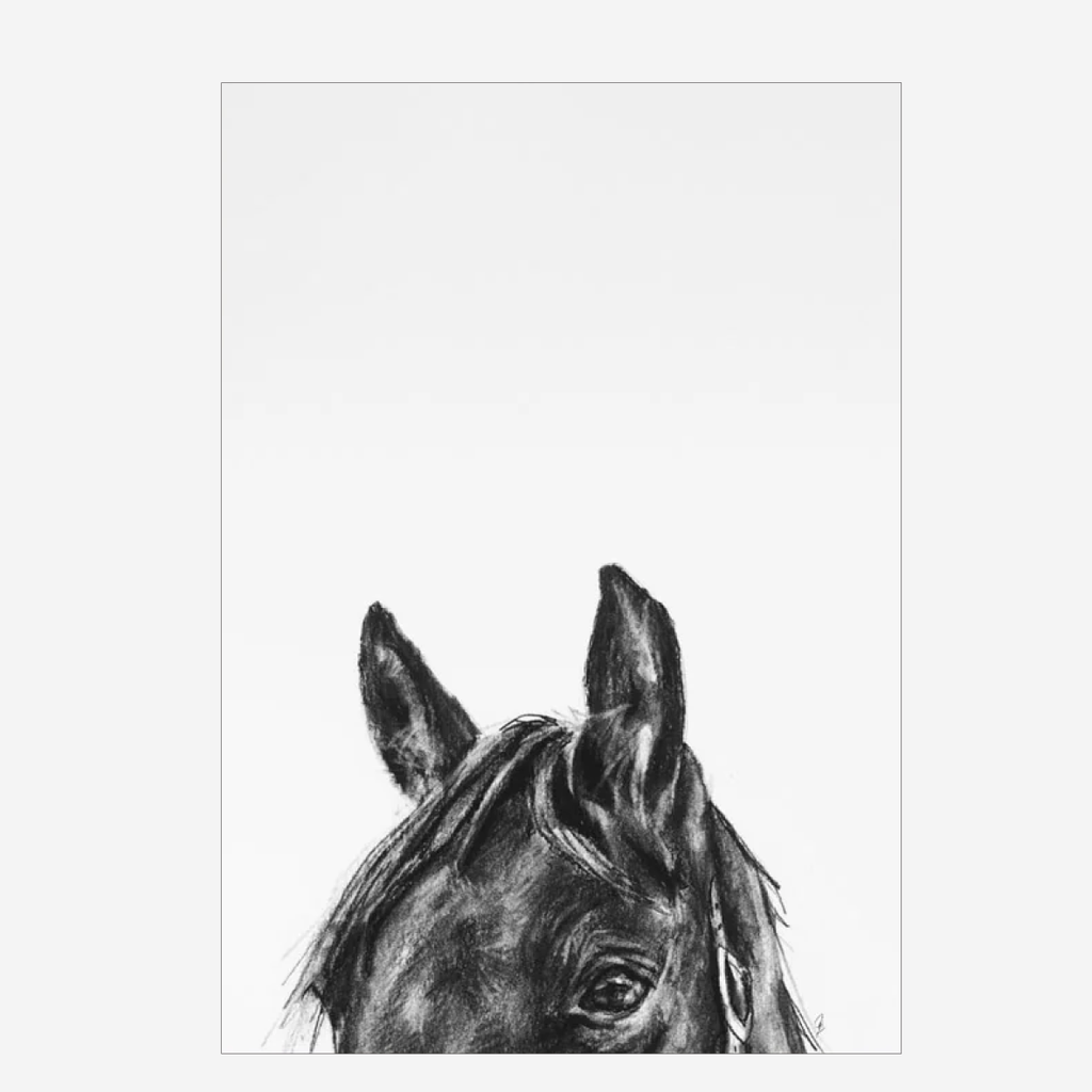 Art Poster A3 - Hello Horse