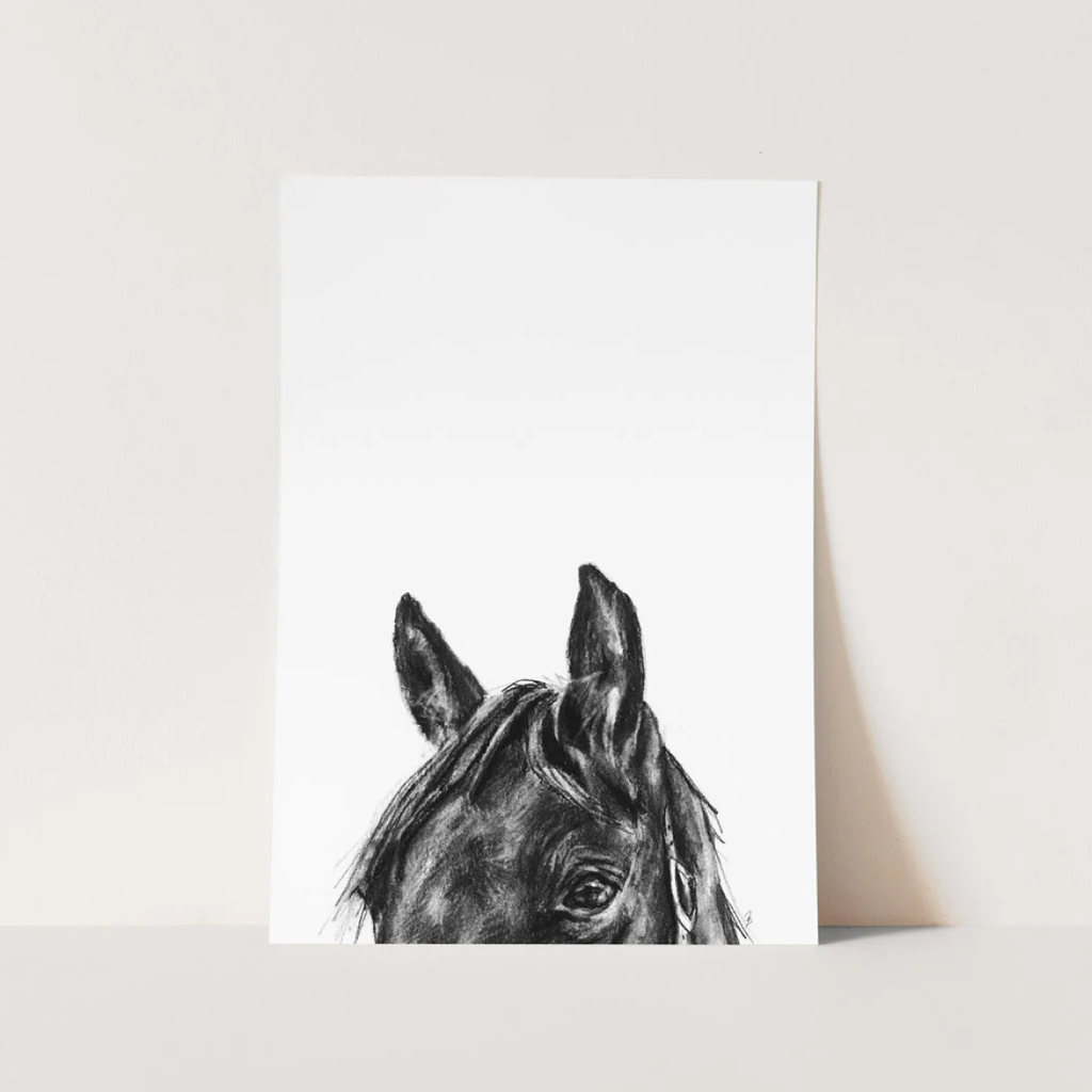 Art Poster A3 - Hello Horse