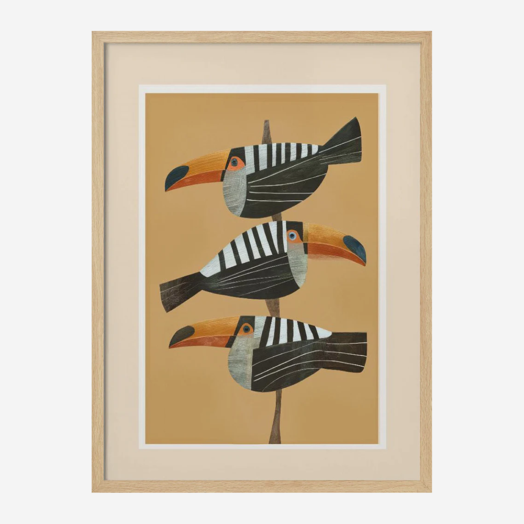 Art Poster A3 - Tropic Trio