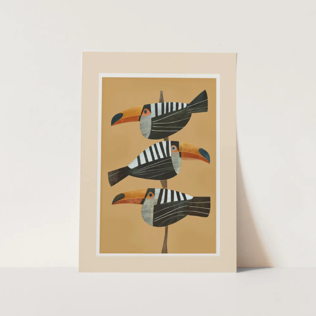 Art Poster A3 - Tropic Trio