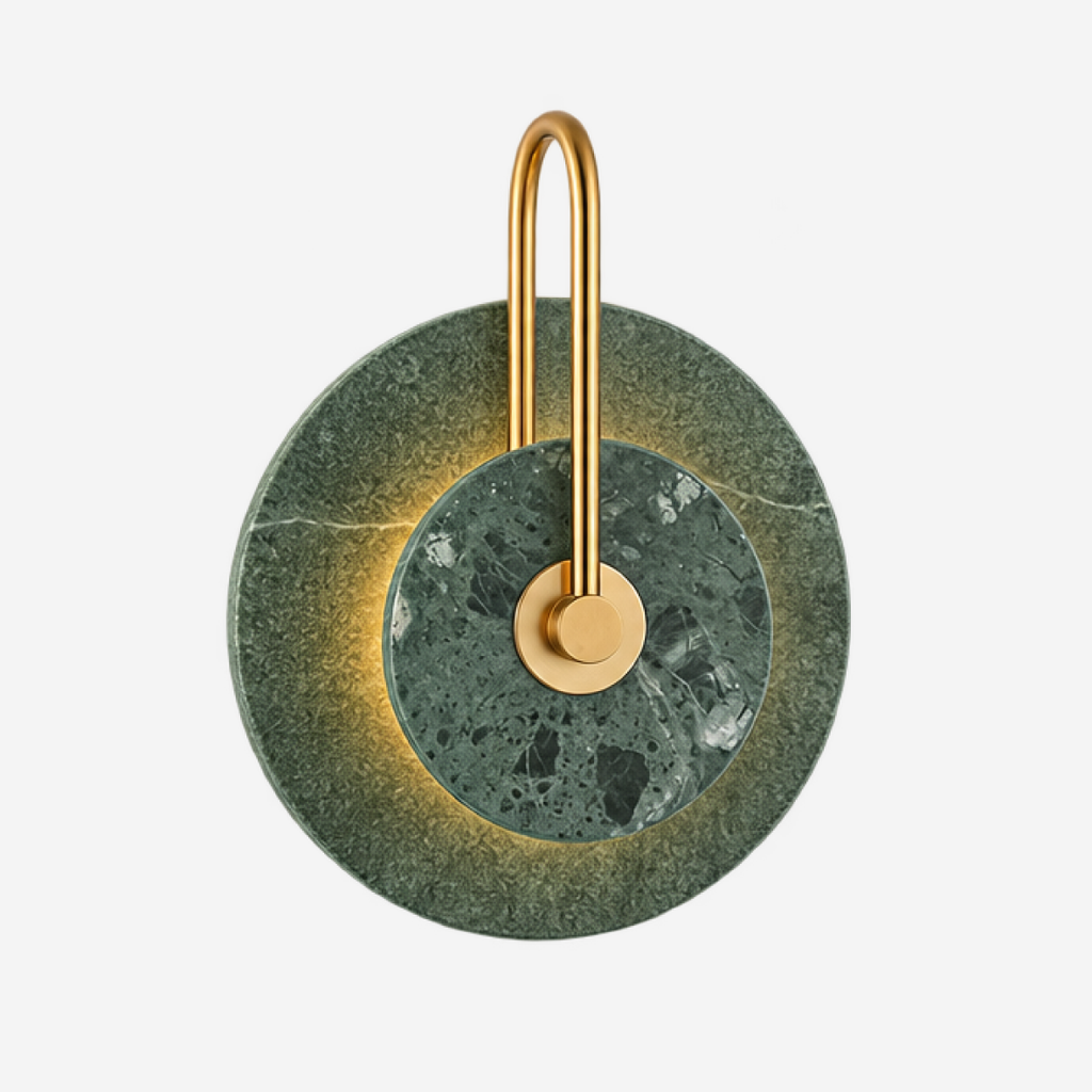 Jade Marble Wall Light
