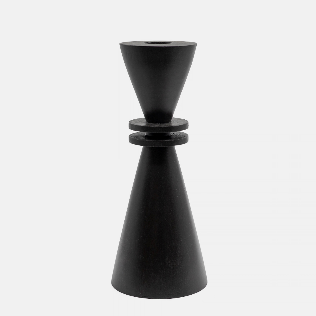 Oruka Candle Holder - Black