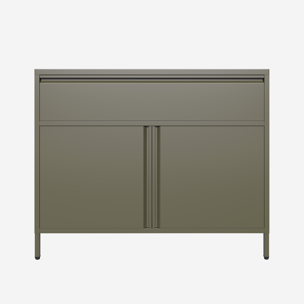 Popstrukt Bon Bon Sideboard - Moss Grey
