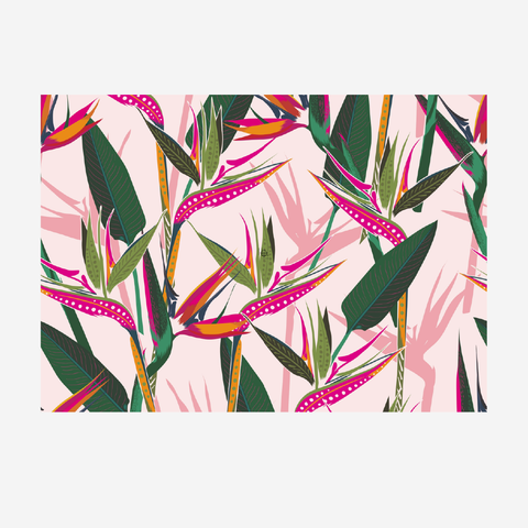 Paper Placemats - Bird Of Paradise