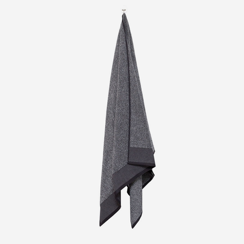 Plush Hand Towel - Charcoal