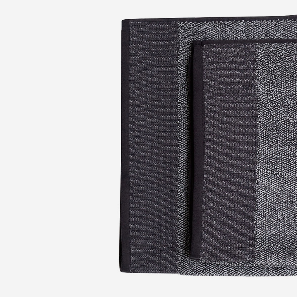 Plush Hand Towel - Charcoal