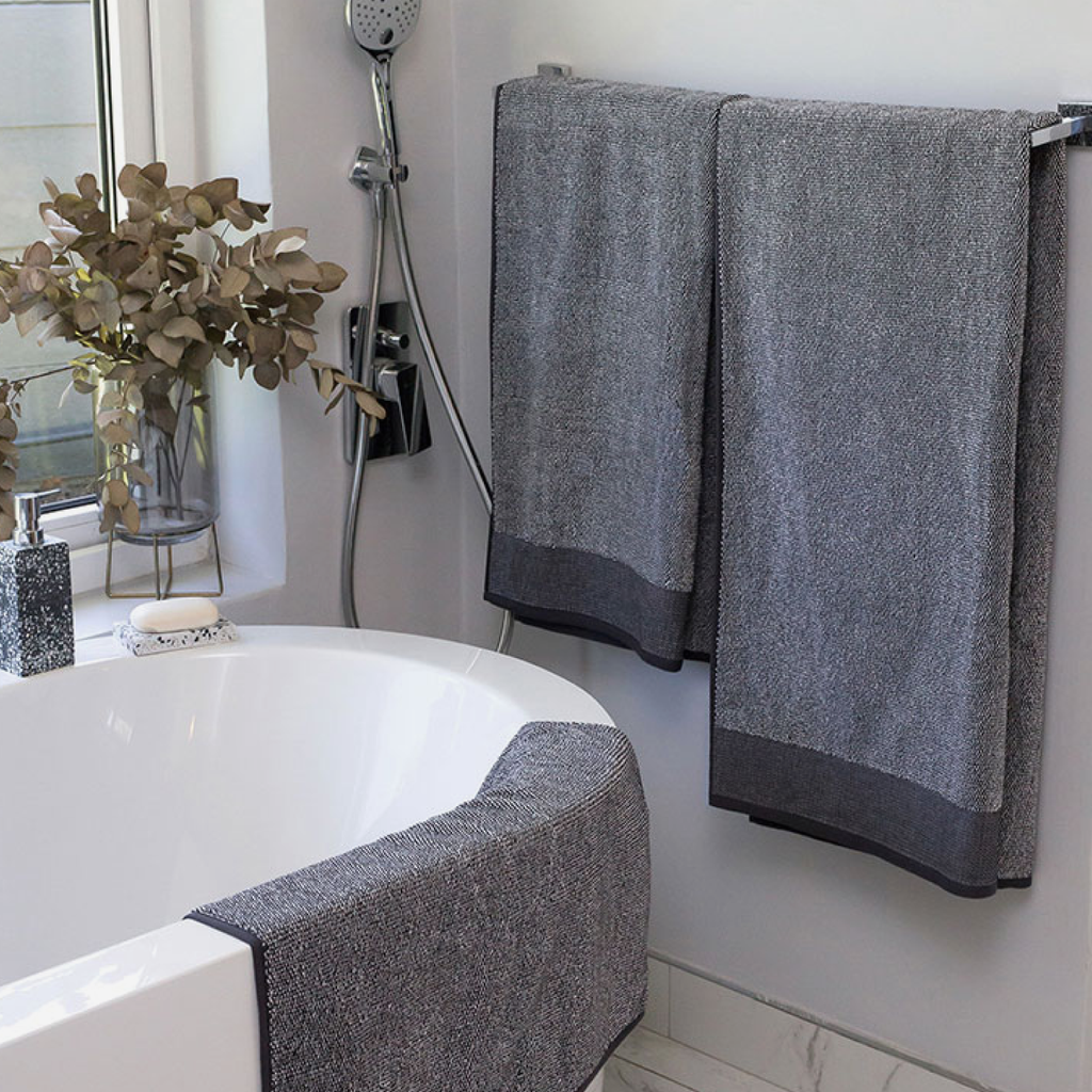 Plush Bath Sheet - Charcoal