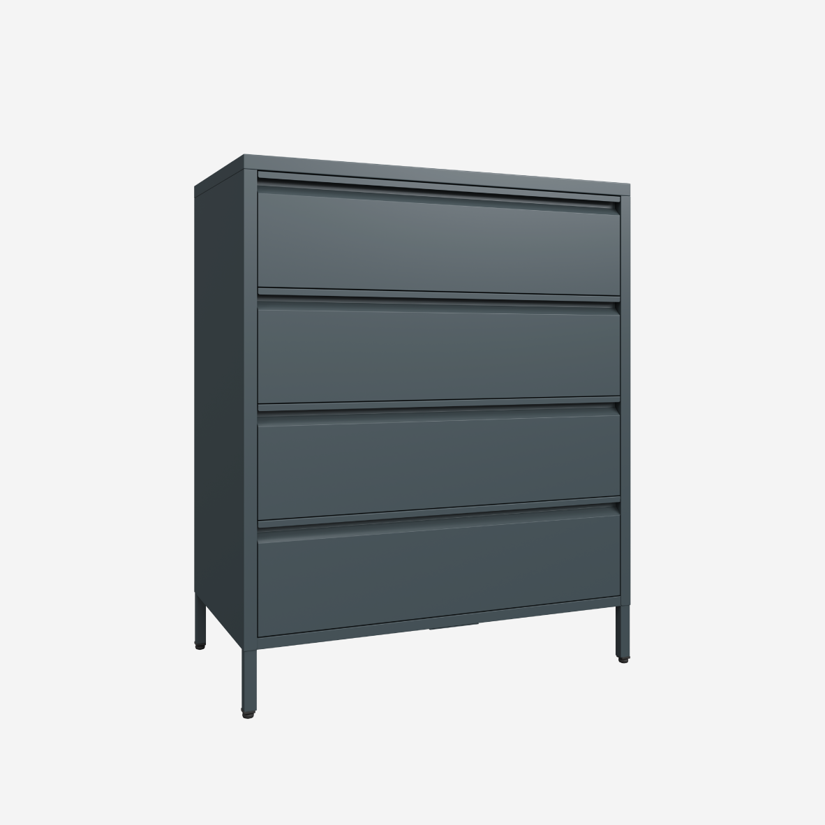 Popstrukt Bon Bon Chest of Drawers - Dark Flint