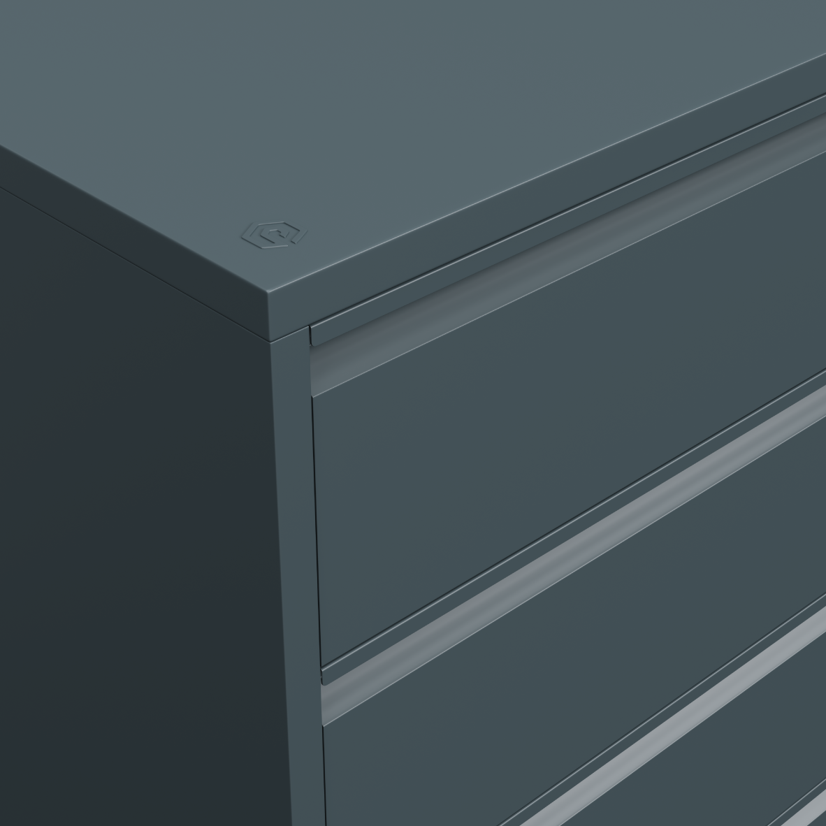 Popstrukt Bon Bon Chest of Drawers - Dark Flint