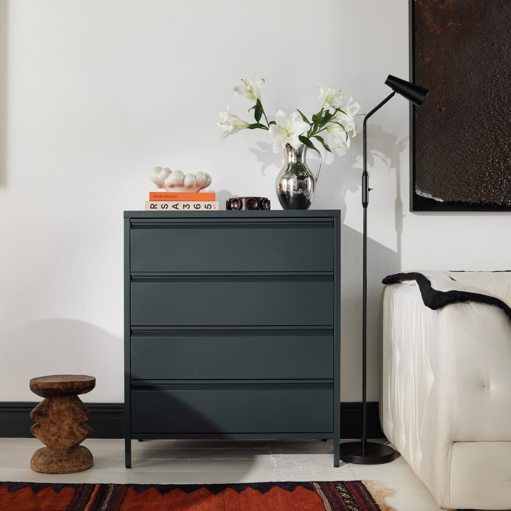 Popstrukt Bon Bon Chest of Drawers - Dark Flint