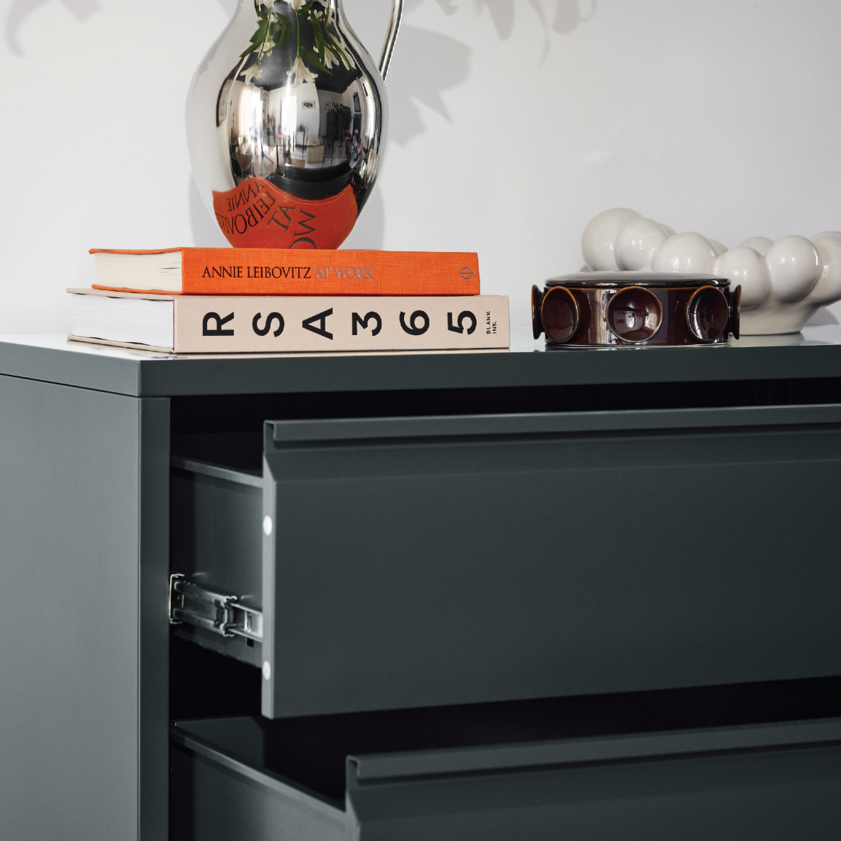 Popstrukt Bon Bon Chest of Drawers - Dark Flint