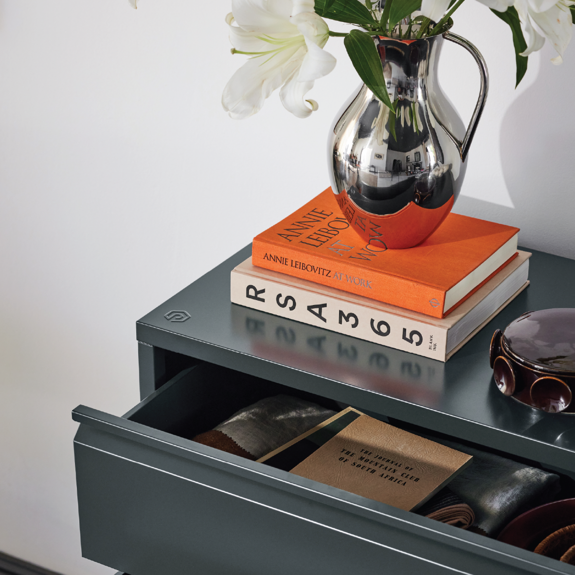 Popstrukt Bon Bon Chest of Drawers - Dark Flint