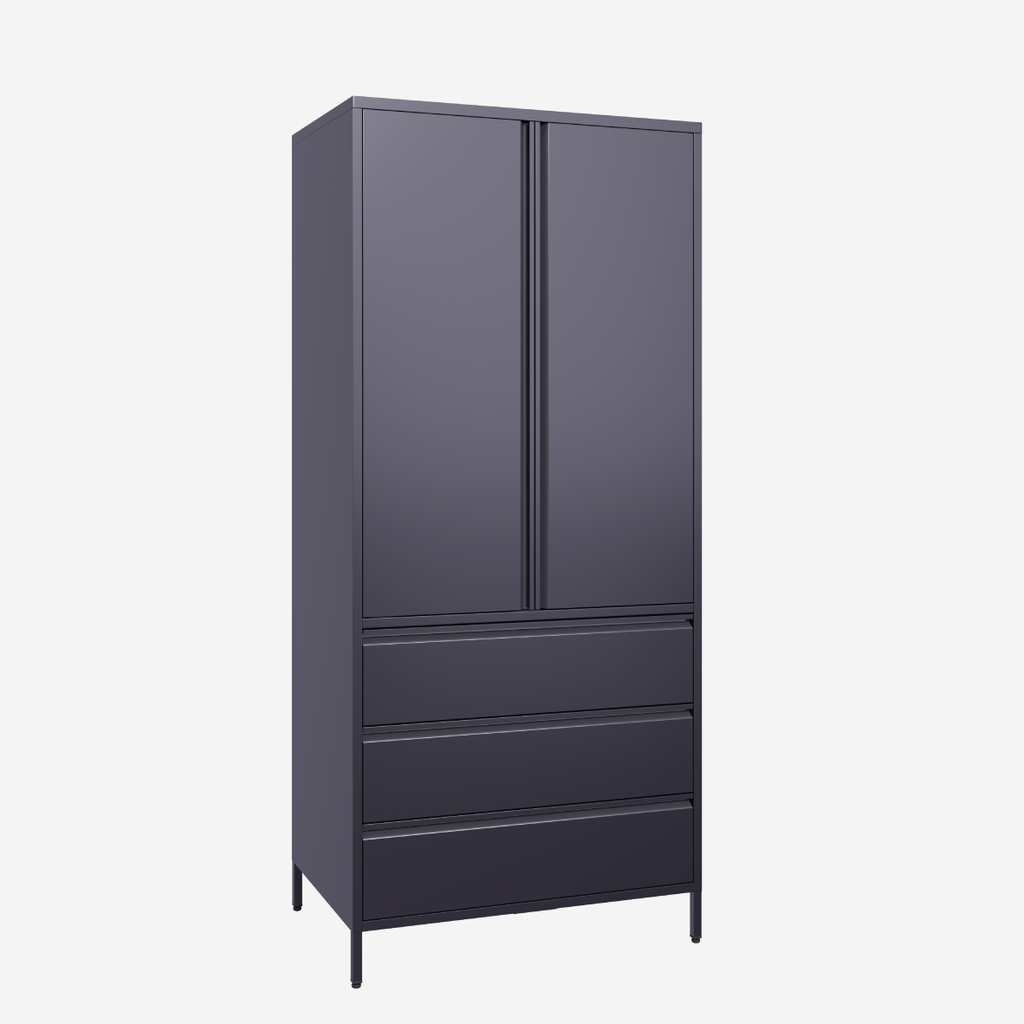 Popstrukt Bon Bon Double Locker - Carbon Grey