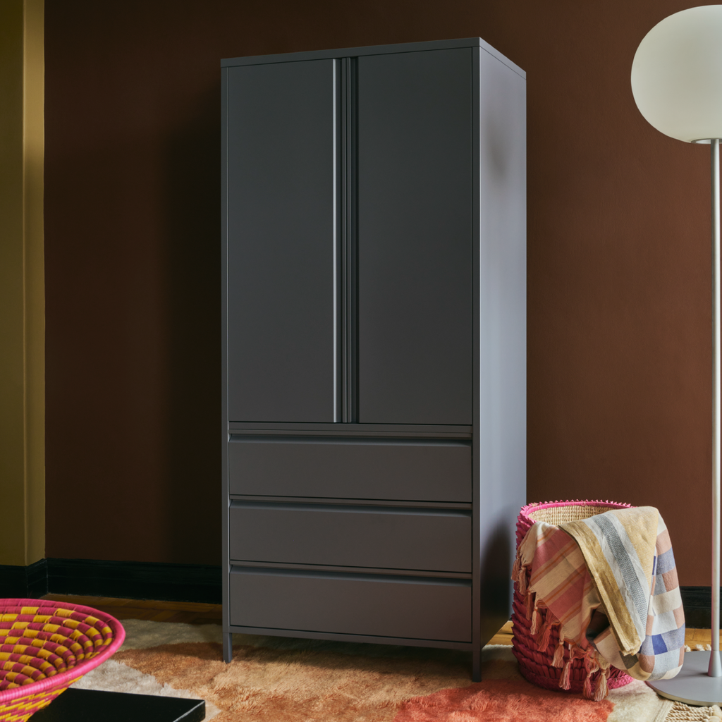 Popstrukt Bon Bon Double Locker - Carbon Grey