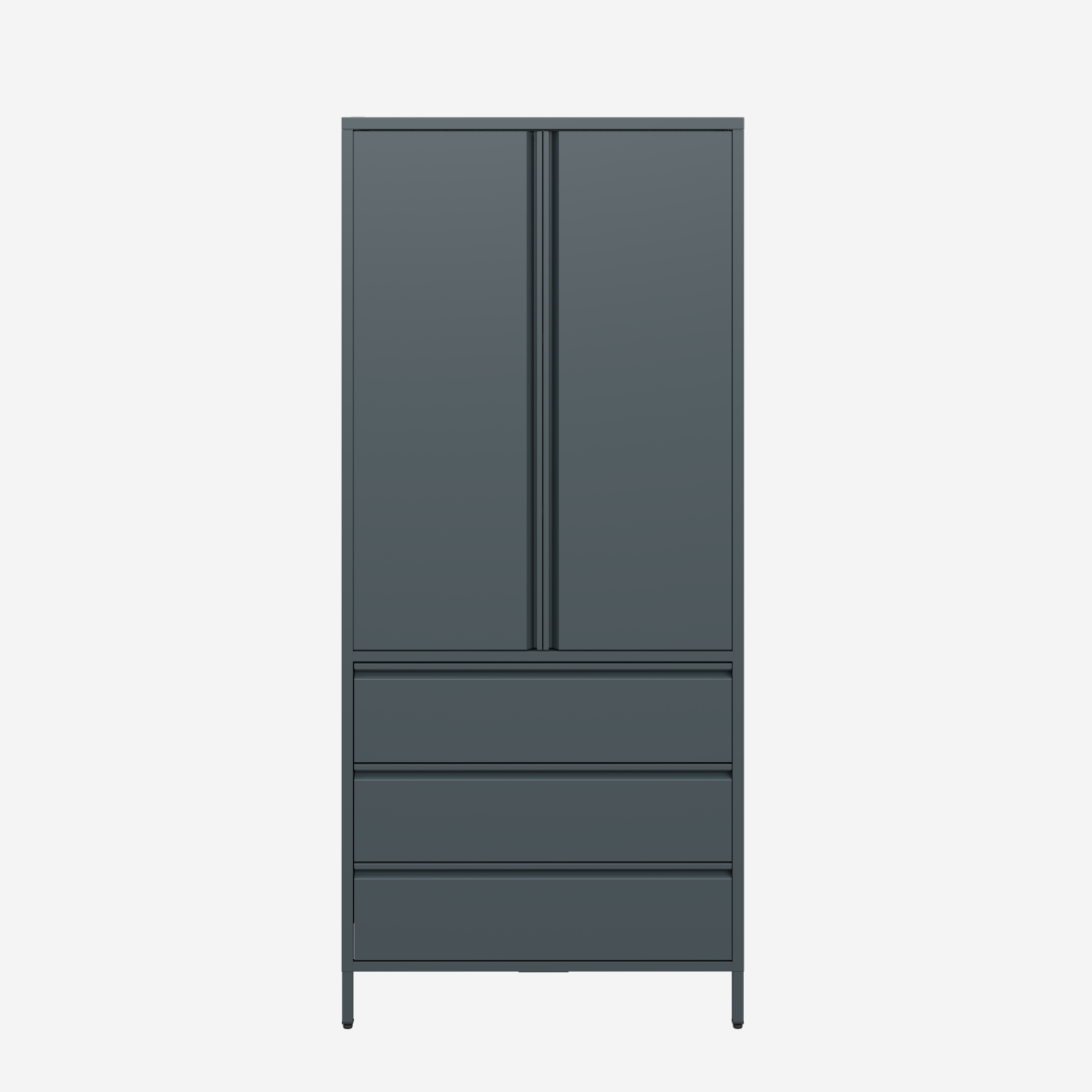 Popstrukt Bon Bon Double Locker - Dark Flint