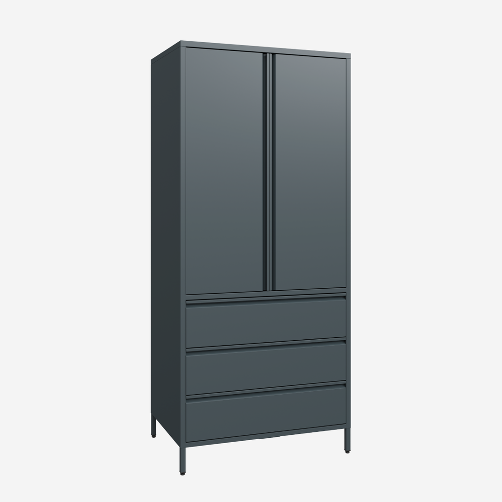 Popstrukt Bon Bon Double Locker - Dark Flint