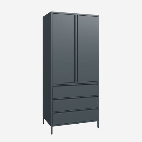 Popstrukt Bon Bon Double Locker - Dark Flint