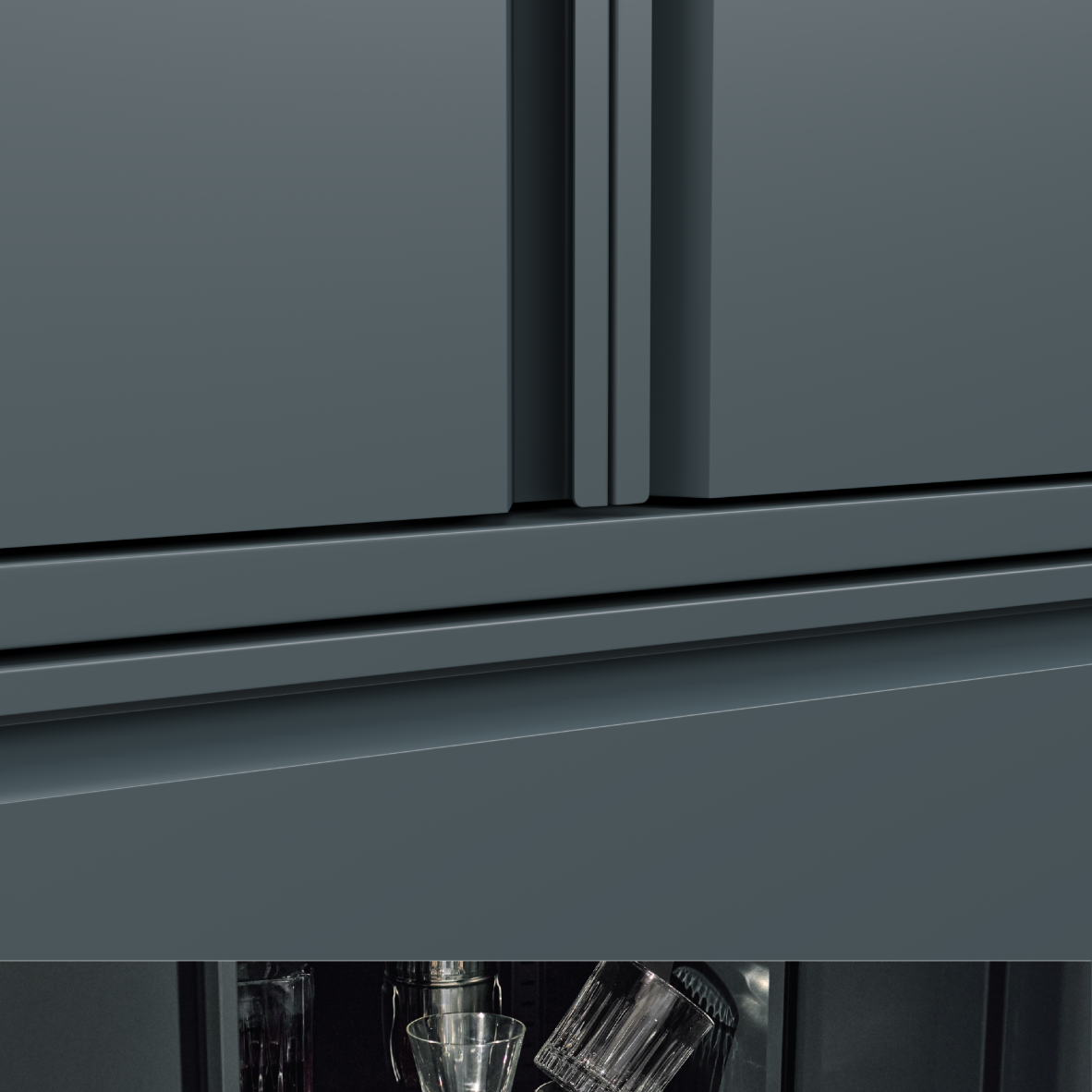 Popstrukt Bon Bon Double Locker - Dark Flint