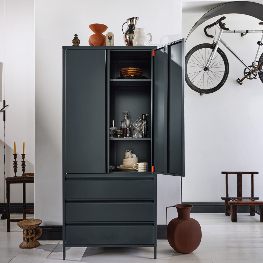 Popstrukt Bon Bon Double Locker - Dark Flint