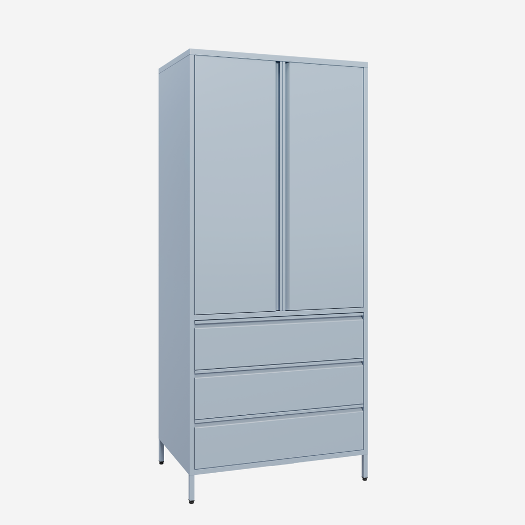 Popstrukt Bon Bon Double Locker - Salt Blue