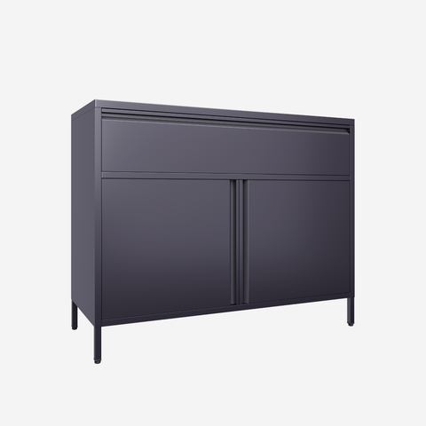 Popstrukt Bon Bon Sideboard - Carbon Grey
