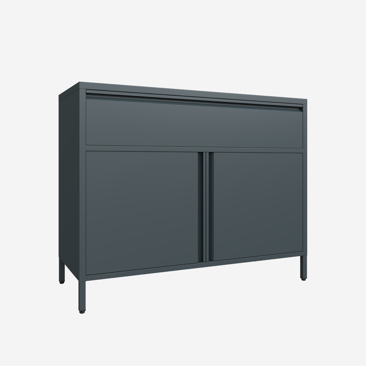 Popstrukt Bon Bon Sideboard - Dark Flint